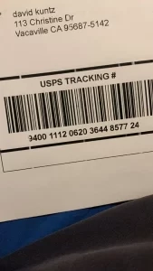 Delivery Proof 13 - Xanax Generic